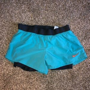 Nike Shorts - Nike Teal Shorts Nike Shorts - Nike Teal Shorts